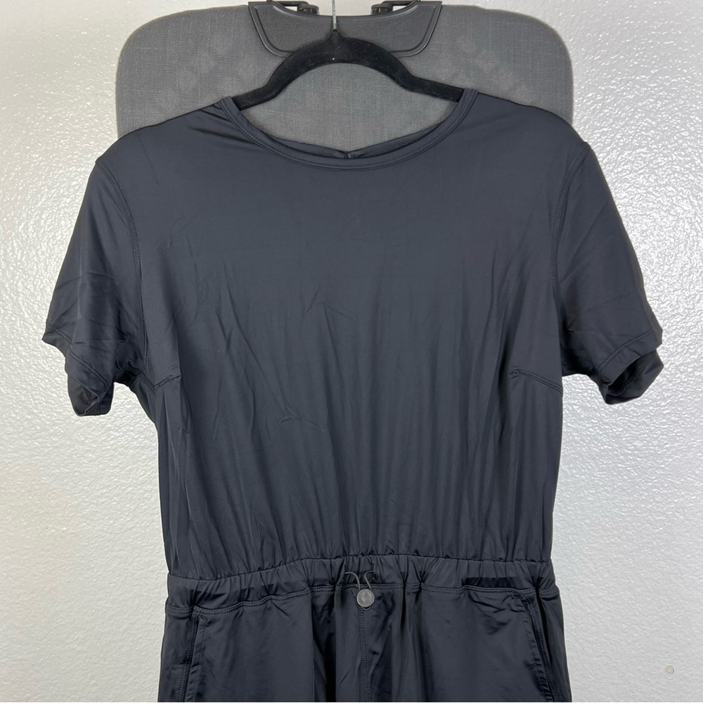 Libin Women’s Black Short Sleeve Romper UPF 50+ Size M - Picture 2 of 12